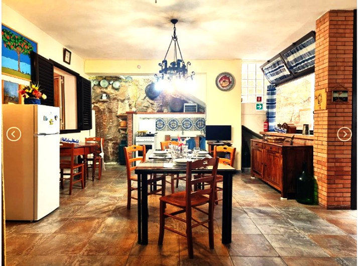 Zona pranzo e cucina