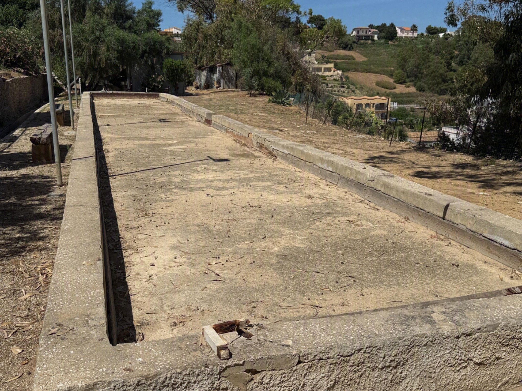 Campo di bocce del residence