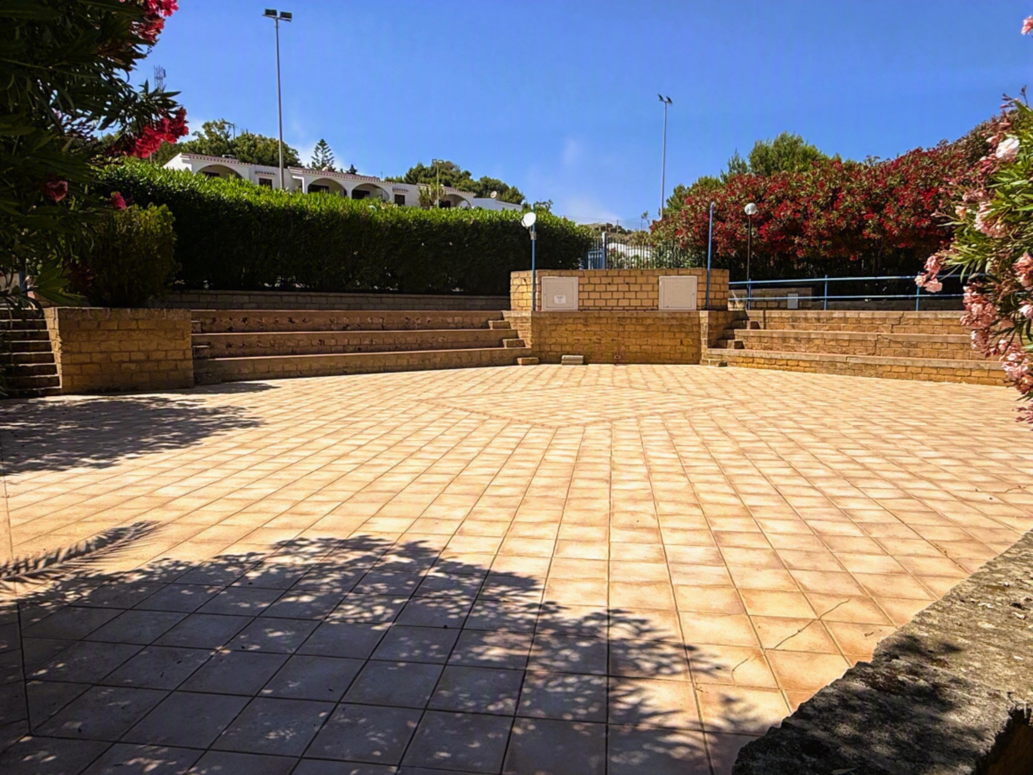 Piazza per eventi del residence