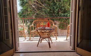 Balcone arredato di Lo Scorcio sul Mare